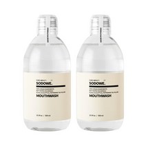 쏘두위 비건 오일풀링 마우스워시 500ml x 2개, 단일속성