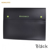 청운 5분류 도큐멘트.A4 검정.1개 D 서류철 포트폴리오제본 파일철 메모패드 링바인더 화일철 블로터