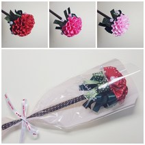 [내안의 보물찾기] 카네이션 플라워볼펜, 분홍, 1개