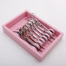 [가위거치대] 가죽 미용 가위 거치대 정리대 정리함, 네이비