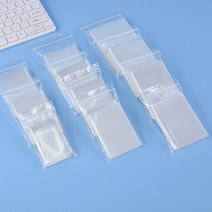 포카슬리브 카드홀드커버 다양한 크기의 투명 두꺼운 50 개 보드 게임 포커 오픈 프로텍터 두께 0.2mm, 58x89 mm