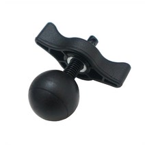 무선 충전기 전화 홀더 브래킷 17mm 볼 헤드 M5 나사 미니 쿠퍼 R55 R56 R60 F54 F55 F56 F60 에 적합, 하나, 17mm ball head