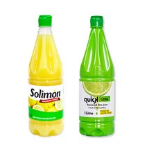 솔리몬 레몬즙 스퀴즈드 레몬 라임 (100% 착즙) 990ml 1L, 레몬즙990ml