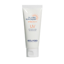 에끌라두 오일 프리 선 크림 SPF50+ PA++++, 70g, 8개