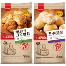 냉동)삼립 미니갈릭크로와상 144g (8입) 1봉+프레치롤 (300g/6입)1봉 /총2봉/, 1개