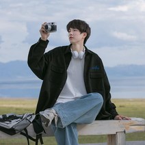 남자셔켓 남성 오버핏 셔츠 캐주얼 재킷A05