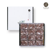 오복떡집 떡 완두베기찰떡 완두 팥고물 국산찹쌀 영양찰떡 간식 아침대용 당일제조 수제떡 선물세트 100gx24개