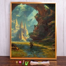 프레리 코트 프린트 패브릭 크로스 스티치 세트 자수 DMC 스레드 수제 뜨개질 수공예 취미 치실 방 장식 쥬얼리, HMA91115+80x100+11CT Silk Thre