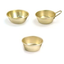 국산 꼬치어묵 꼬치오뎅 그릇 앞접시 양은 손잡이 막사발 막걸리잔 13.5 x 5cm, 막걸리편수대13.5x5cm, 1개