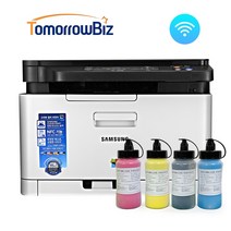 삼성 무한 컬러 레이저복합기 SL-C485W 1 2, 선택1 - 정품프린터+무한개조(마개작업X)