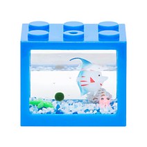 미니가든 블럭수조 마리모 DIY 세트 마리모포함 블럭어항 마리모키우기세트, 4. 바다에 풍덩~, 3. 마리모L(25~32mm), 1. 자갈100g
