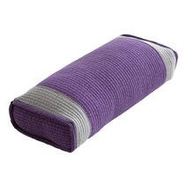 사랑예감 메밀 사각 베개 대형, 보라