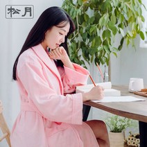 +[BOKS]+송월타월가운 고급 호텔 샤워 남자목욕 컬러 호텔용 순면 여자+[MARKET]+, 블루S
