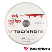테크니화이버 프로 레드 코드 1.20mm 1.25mm 테니스 스트링