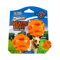 척잇 숨쉬기 쉬운 패치볼 훈련용 간식 강아지 장난감, 미디움(2p)