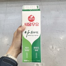 서울 흰우유 1000ml x 3개 일반포장, 종이박스포장