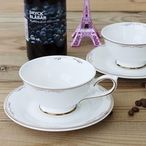 한국도자기본차이나 윙스 그레이스 커피잔세트 2(4)pcs, 선물포장X