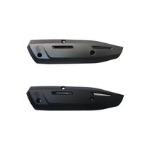 SYM 조이맥스 크루심 125 머플러가드 머플러카바 오토바이 마후라가드 머플러보호 튜닝 용품, 매트블랙