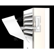 에어컨 스탠드 에어컨 바람막이, 20x60cm