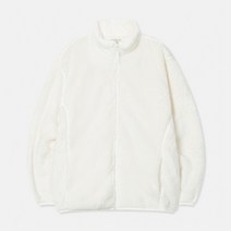 스파오 SPAO 남녀공용 베이직 퍼플리스 집업 SPFZD11U01 WHITE