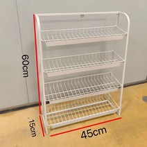 틈새 상품 가판대 과자 편의점 매대 과일 마트 진열대 트롤리 행사 선반 수납 철제 앵글, 옵션10