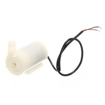 견고한 저압 소비 마이크로 잠수정 펌프 3L/분 정원 급수 미니 분수 분재 용품 DC 3V-6V, 한개옵션0