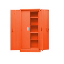 철제이중문캐비넷3X6D450/510국내제작, W850XD450XH1780, 화이트
