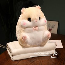 겸용 일본 귀여운 손녹이는 이불 남녀학생 잠을 자다 죽부인쿠션, C05-(미백 비단털쥐)