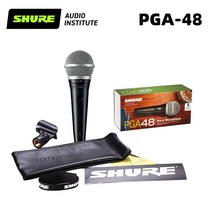 Shure PGA48 클래식 라이브 스피치 K 노래 무대 전문 유선 마이크 다이나믹 마이크