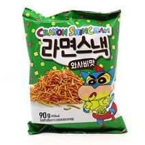 크레용신짱 라면스낵 와사비맛90g, 1, 90g