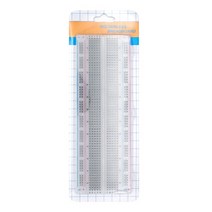 MB-102 MB102 브레드 보드 400 830 포인트 65 점퍼 와이어 솔더리스 PCB 빵 테스트 Arduino 파워 모듈 용 DIY 개발, [09] 830P Transparent, 09 830P Transparent