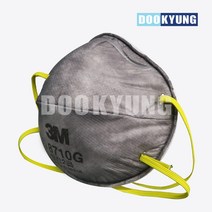 D_3M 방진마스크 안면부여과식 2급 8710G, 단품