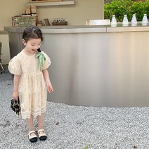 에모베베 키즈 실크 스커트