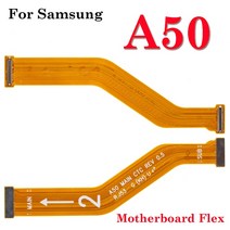 USB 고속 충전 충전기 메인 마더보드 플렉스 케이블 삼성 호환 갤럭시 A10 A20 A30 A40 A50 A60 A70 A80 용 도크 커넥터 보드, [05] A50 motherboard, [05] A50 motherboard