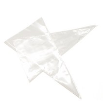 유니온팩 비닐 짤주머니 (12 14 16 18인치 100매) 베이킹용 크림 봉투, 100매입, 투명(12인치)