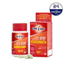 바이엘 원어데이 컴플리트 멀티비타민 우먼 60정 1개 One A Day 종합비타민 여성용, 우먼 2통