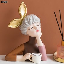 DFMEI 인테리어 소품 인테리어 소품, 커피걸