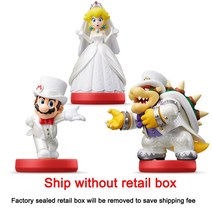 닌텐도 Amiibo 그림 슈퍼 마리오 오디세이 시리즈 복숭아 브라우저 요시 루이지, Mario no retail box, 01 Mario no retail box, 01 Mario no retail box