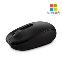 마이크로소프트 정품 무선 마우스 Mac지원 슬림 미니 오피스 사무용, 블랙(Black)
