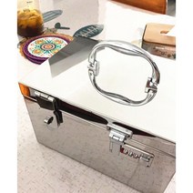 가정용미니금고 가정용소형금고 서류 돈통 보안 보관 개인 스마트, C. 중간 이중 잠금 + 자물쇠 보내기