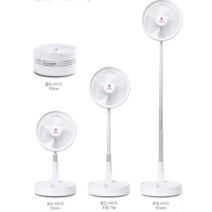 스위스몽크로스 접이식 선풍기 탁상형, 화이트, SM-SD3600