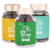 강아지 기관지 협착증 호흡기 영양제 댕이수랏간 침향 기관지청청 심장튼튼 관절쌩쌩 눈물뚝 피부&피모 100g, 기관지청청 1개+관절쌩쌩 1개+눈물뚝 1개