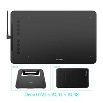 드로잉패드 액정타블렛 이지드로잉 웹툰패드 웹툰장비 xp-pen deco 01 v2 틸트, 협력사, 그리고 스탠드 케이스