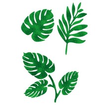 [바보사랑] 스텐실 도안(ST-2201)여름 나뭇잎, 상세 설명 참조