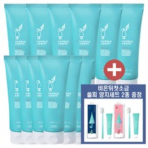 비온뒤첫소금 토판염 치약 120g X 12개 + 쏠피 양치세트 2종