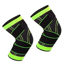 커스터스 프리미엄 무릎보호대 2개 네온, 네온XL 2개