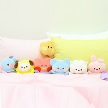 BT21 쿠키 치미 타타 인형 알제이 슈키 망 쿠션 미니니 애착인형, 치미5725