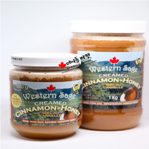 캐나다 웨스턴세이지 석청 시나몬 계피 천연 꿀 500g+1kg+정품보증서 Western Sage 캐나다 직배송, 500g+1kg 총 2통