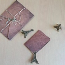 특별한 기념일 선물 레트로 편지지 세트 어버이날편지 기념일편, 타입:별