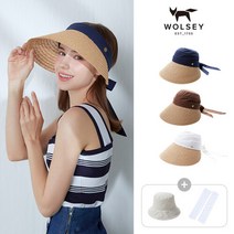 [Wolsey]22SS 울시 투웨이 썬캡+버킷햇+UV쿨토시+ 키퍼 4종 컬렉션